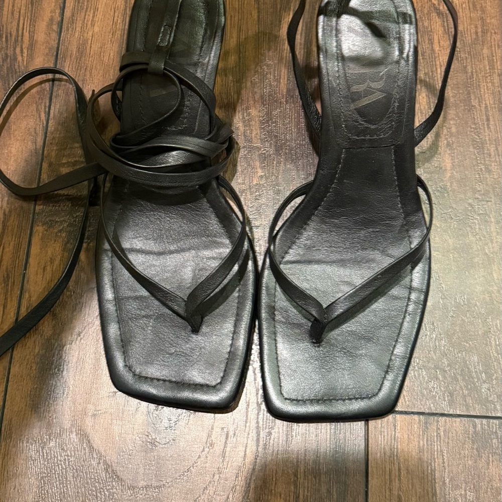 Zara Black Women's Sandals